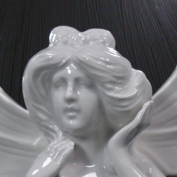 Fitz and Floyd Fairies Collection Vintage 1979-1995 Desk Mirror and Soap Dish - Picture 7 of 11